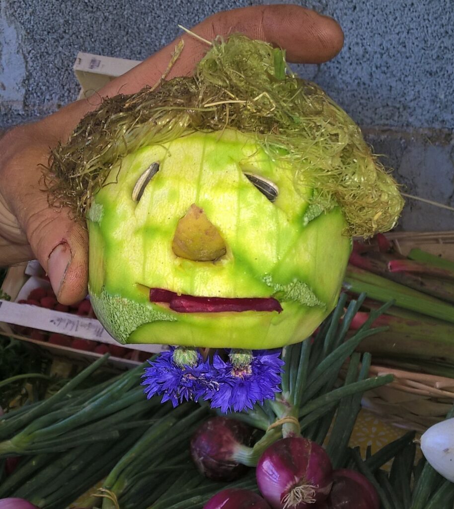 portrait légumes